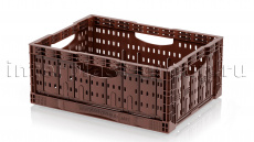 Складные ящики коричневые