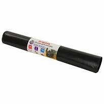Мешки для мусора 240 л, черные, в рулоне 5 шт., ПВД 80 мкм, 1400х900 мм, LAIMA, 605339 в Брянске