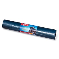 Мешки для мусора 240 л, черные, в рулоне 20 шт., ПВД 35 мкм, 1400х900 мм, PACLAN Big&Strong, 600823 в Брянске