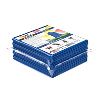 Мешки для мусора 160 л, синие, в пачке 10 шт., ПВД, 40 мкм, 900х1100 мм, i-Bag в Брянске