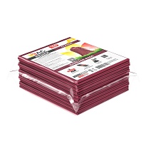 Мешки для мусора 160 л, бордовые, в пачке 10 шт., ПВД, 40 мкм, 900х1100 мм, i-Bag в Брянске